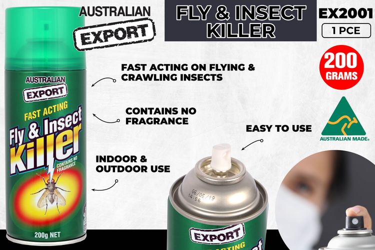 Fast Acting Fly Spray 200gm