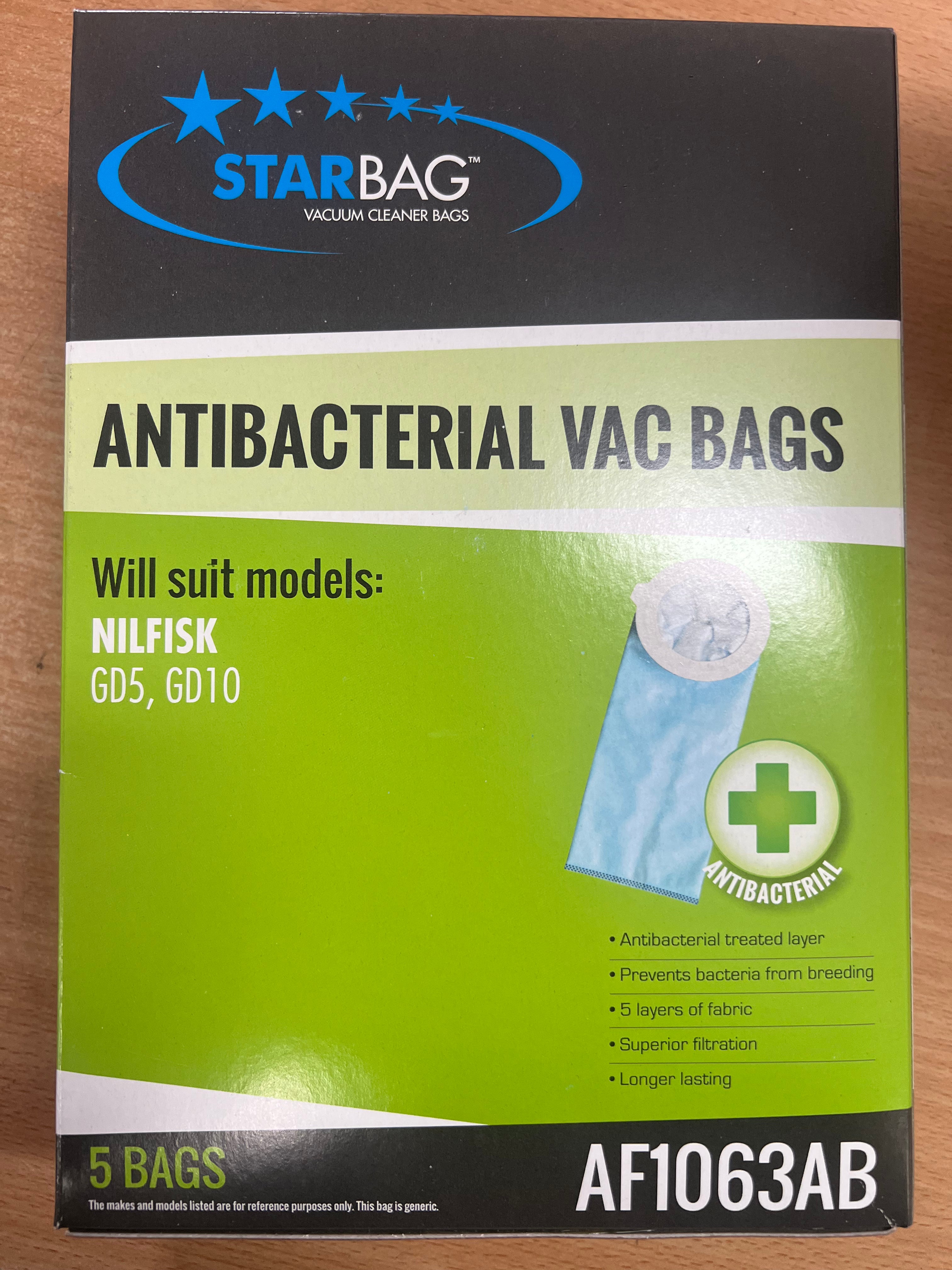 ANTIBACTERIAL VAC BABS 5