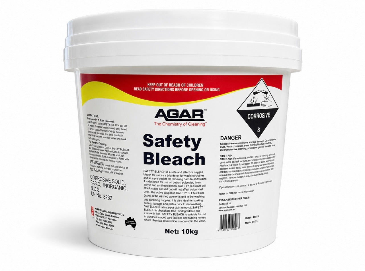 Safety Bleach - Oxygen Bleach 10Kg.