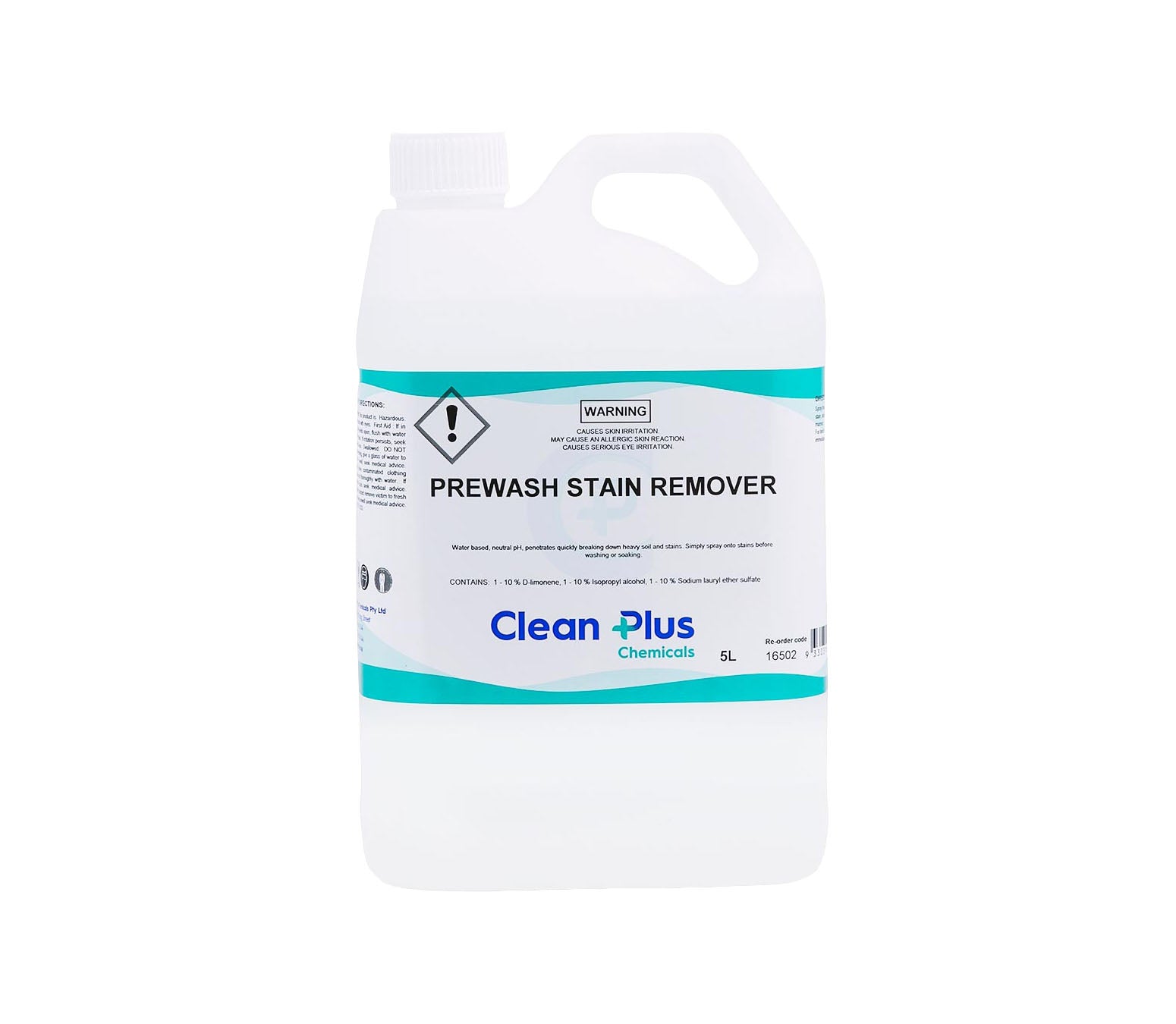 Prewash Stain Remover - 20L.