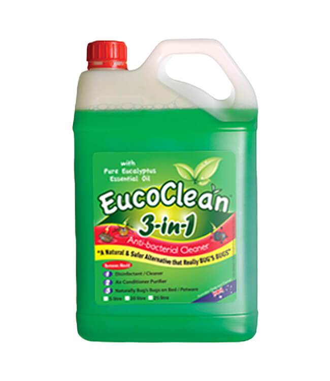 EucoClean 3-in-1 Antibacterial cleaner.
