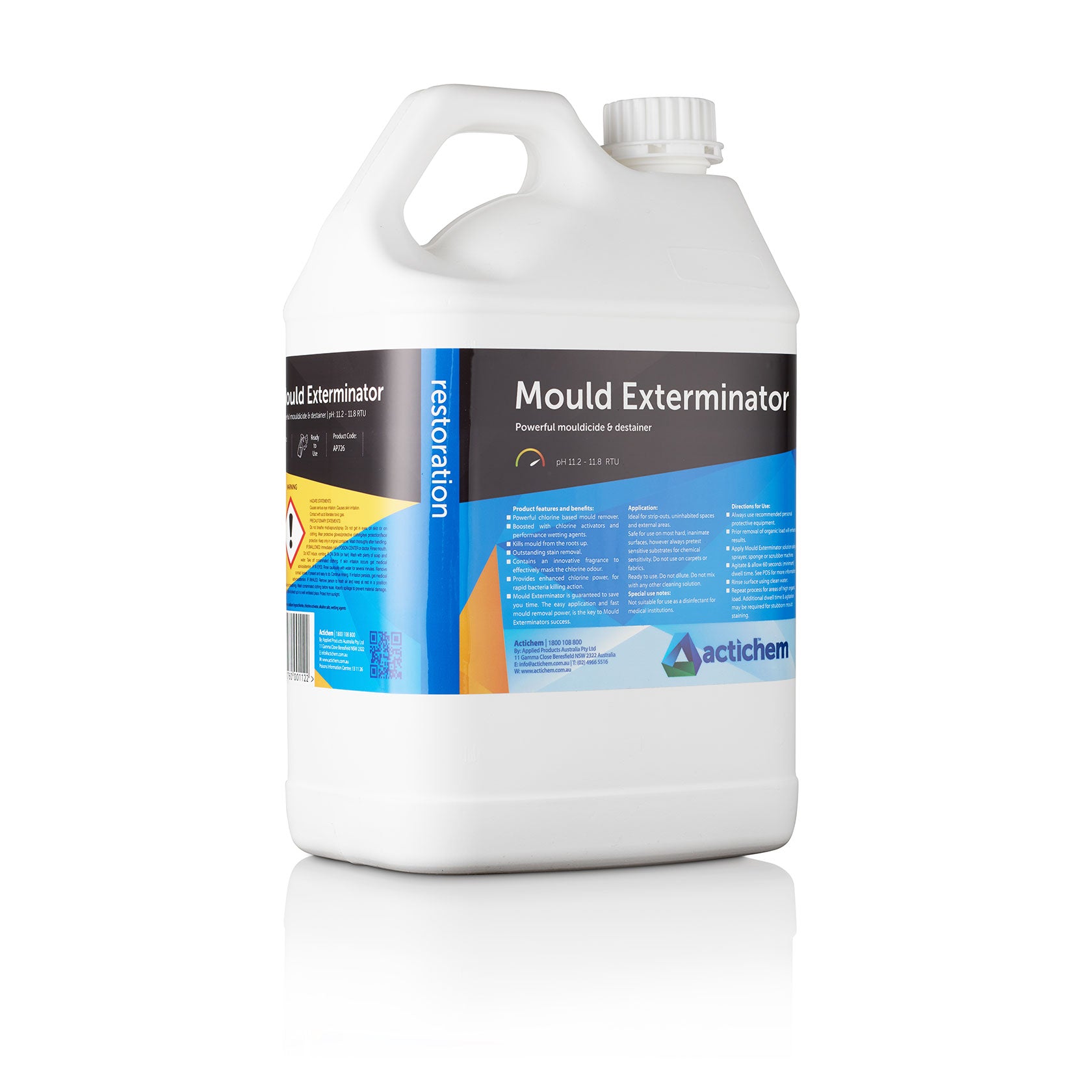 Mould Exterminator - MOULD, MILDEW & MOULD STAIN REMOVER