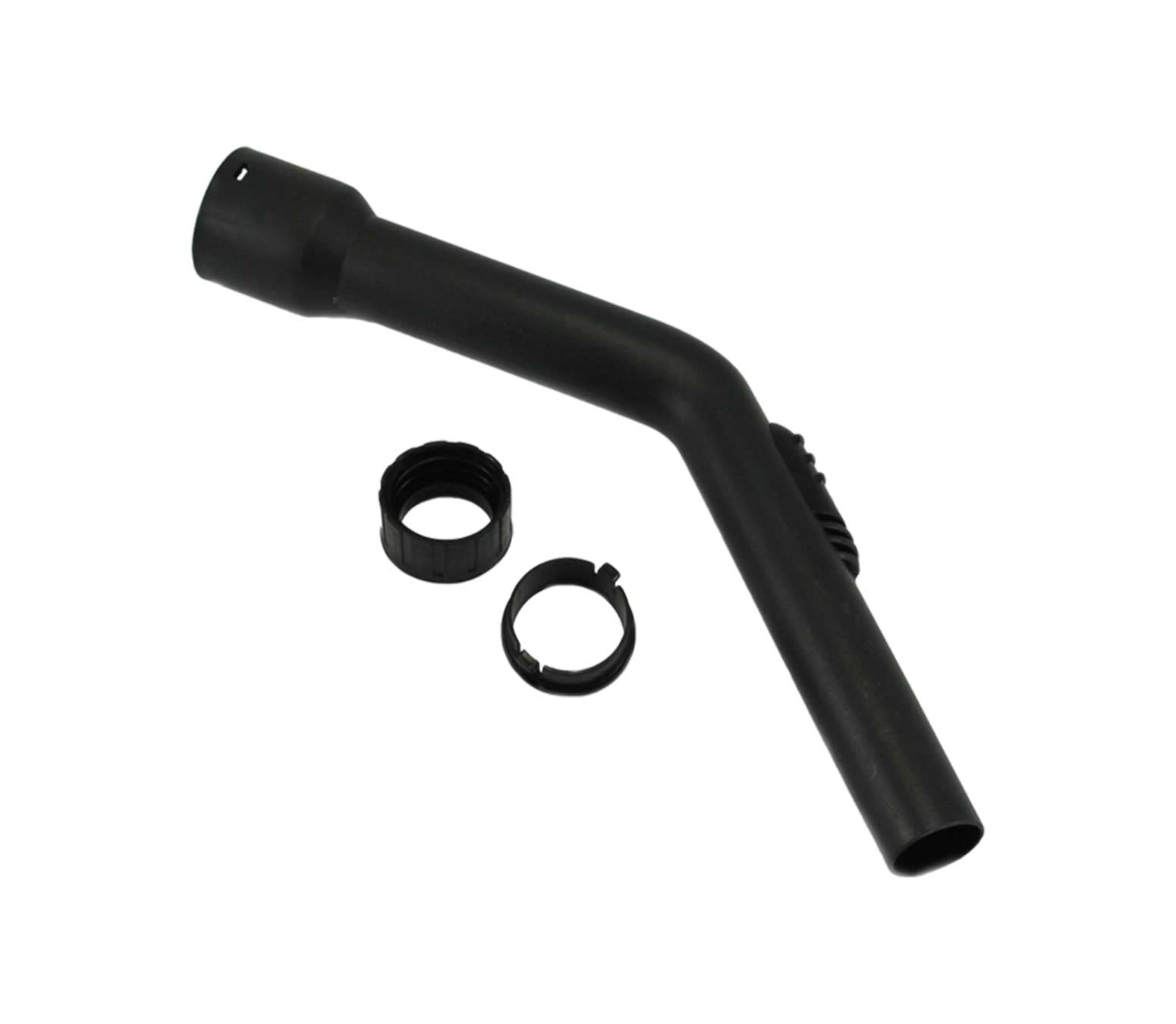 Pacvac Genuine Bent End Piece 32mm with Plastic Tip - Hull & Ring.