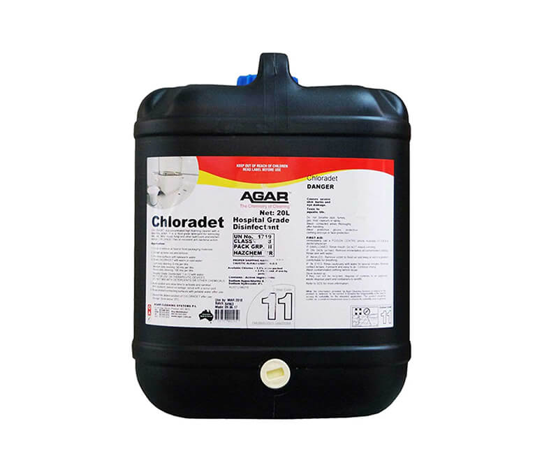 Chloradet - Hospital Grade Disinfectant 20L.