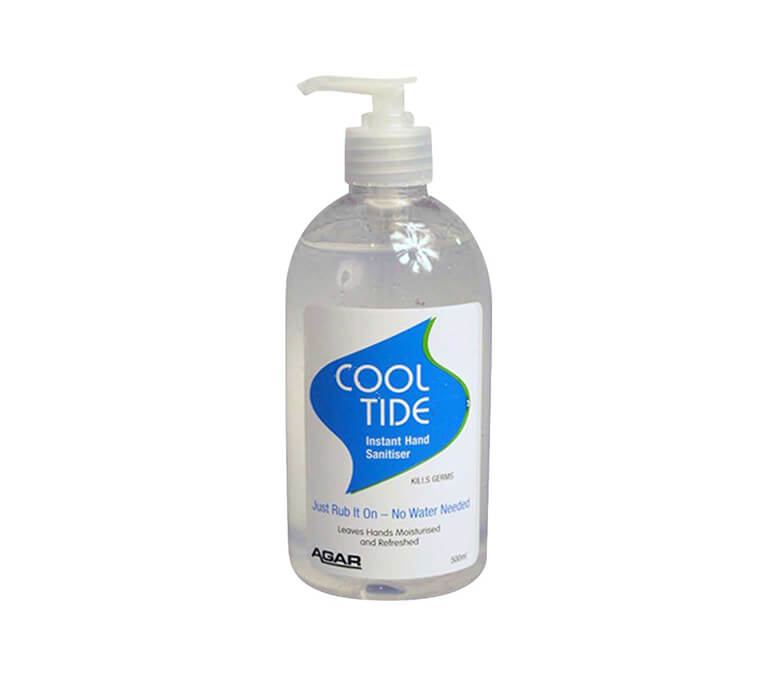 Cool Tide - Instant Hand Sanitiser. - 500ml