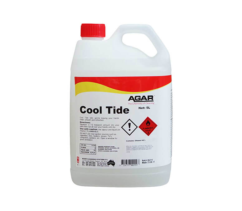 Cool Tide - Instant Hand Sanitiser. - 5L