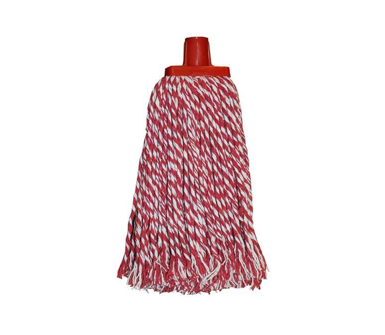 Mop Head - Cotton. - red