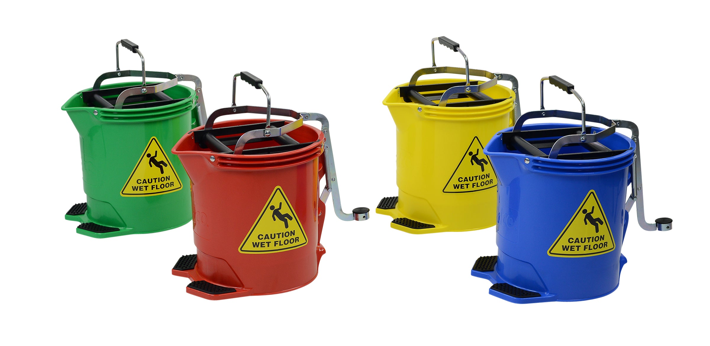 Edco 15L Metal Wringer Bucket.