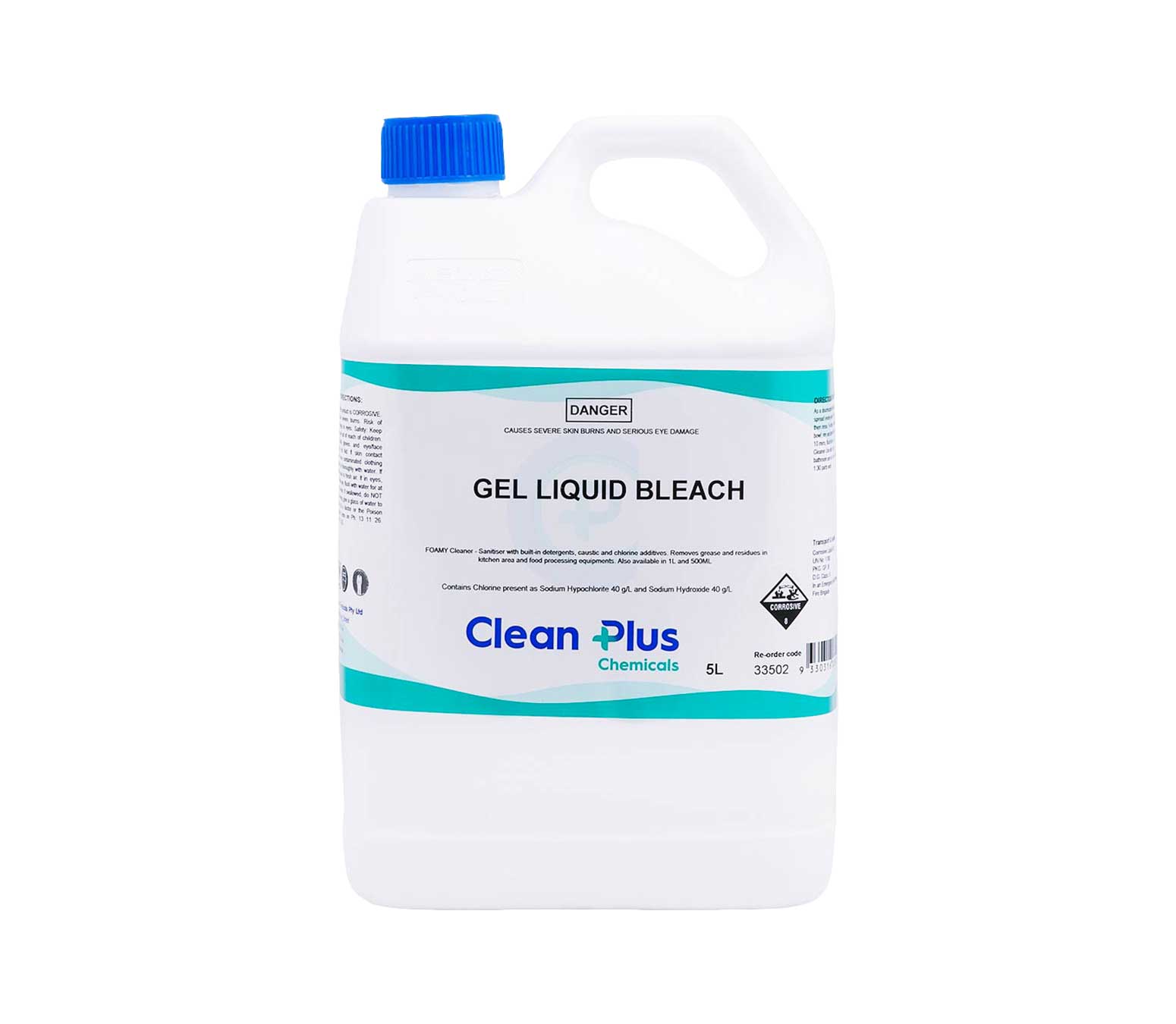 Gel Liquid Bleach - Cleaner Ð Sanitiser with built-in detergents.