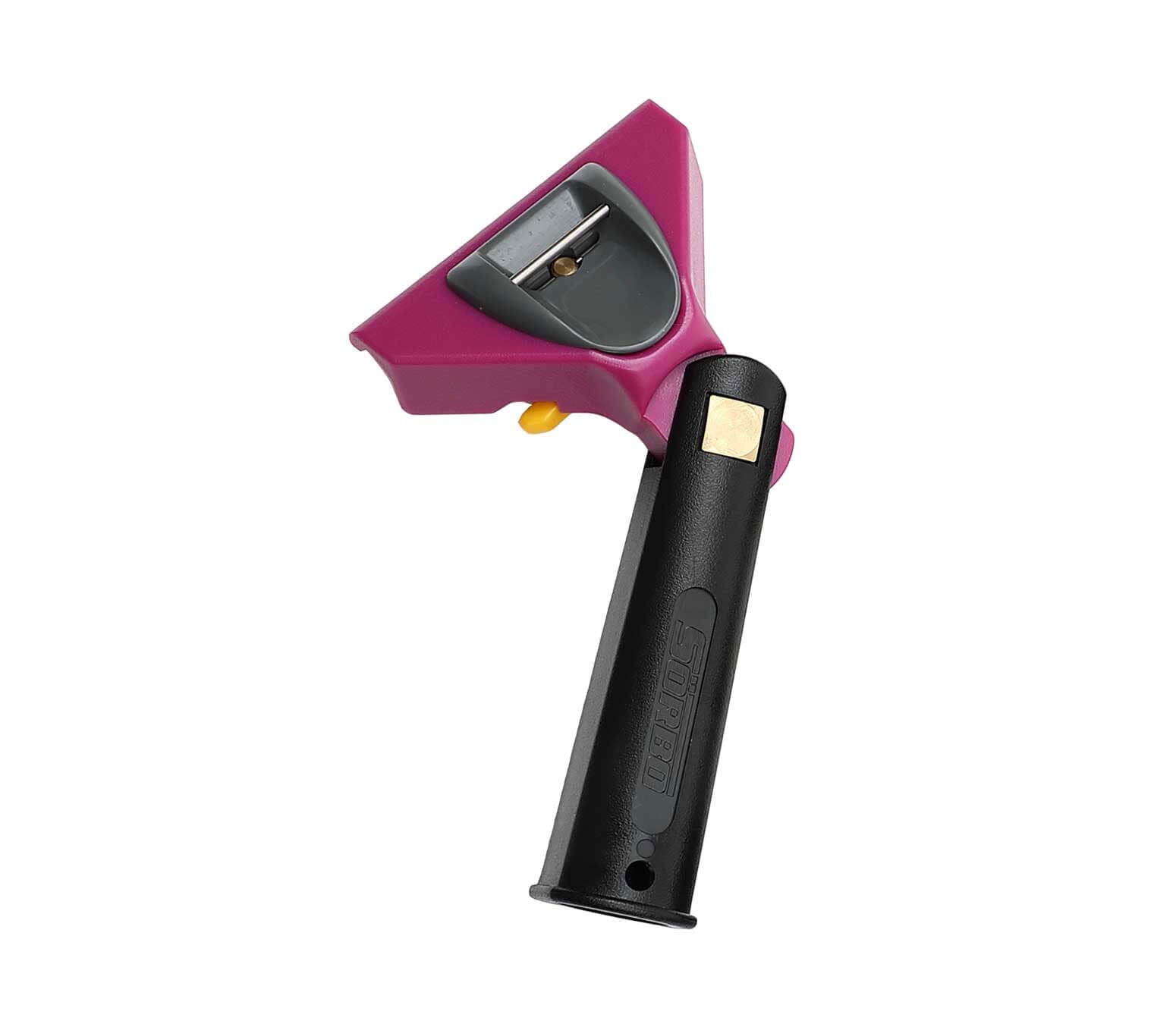 Sorbo Multi Colour Fast Release Handle. - Black & Purple