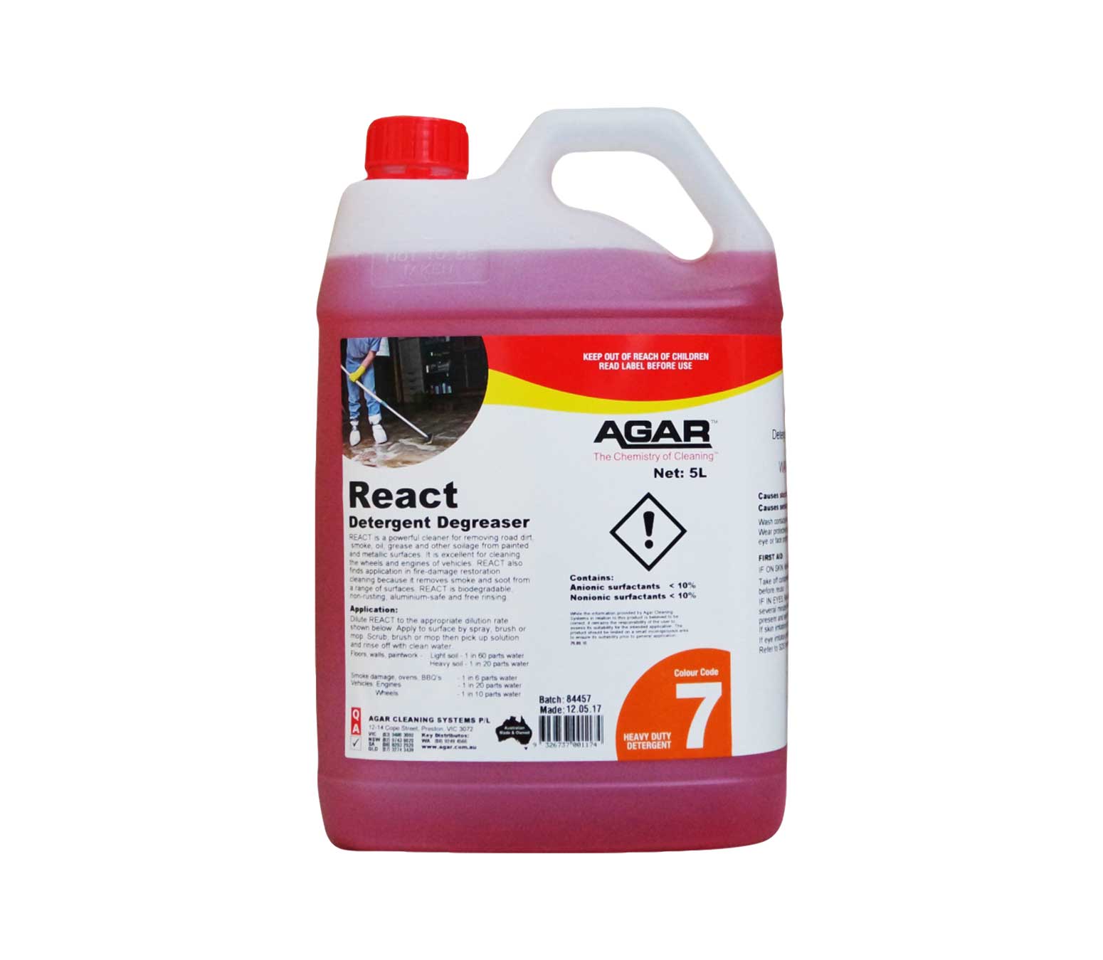 React - Heavy Duty Detergent Degrease.