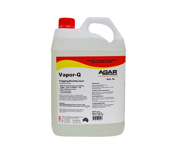 Vapor-Q Fogging Disinfectant.