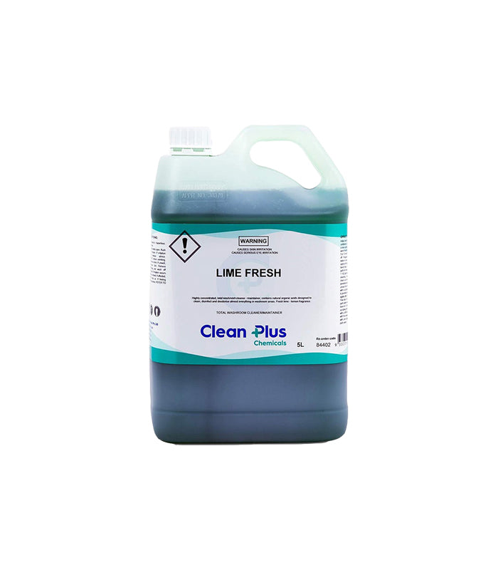 Lime Fresh - Highly Concentrated, Total Washroom Cleaner.