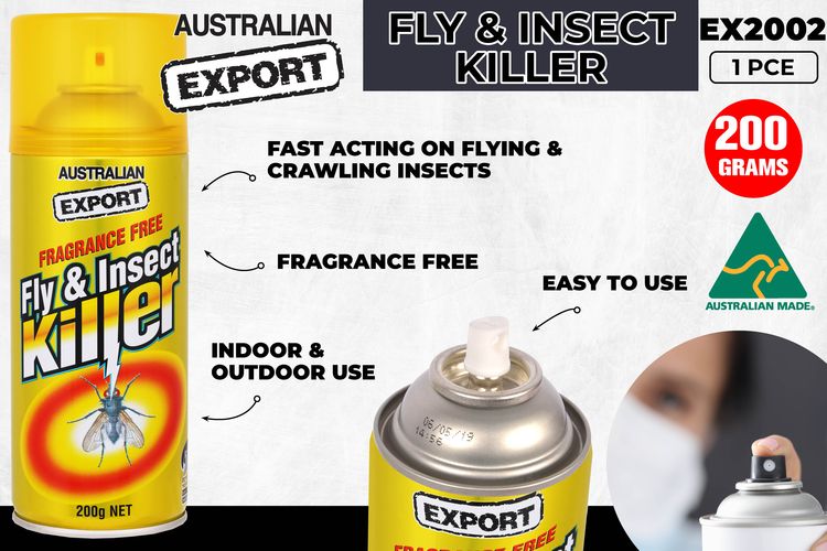 Fast Acting Fly Spray 200gm