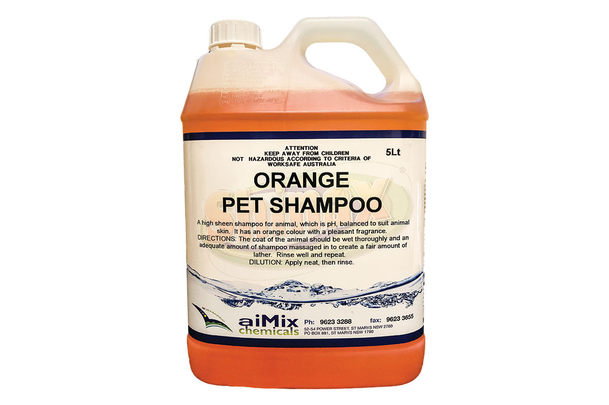 Orange Pet Shampoo
