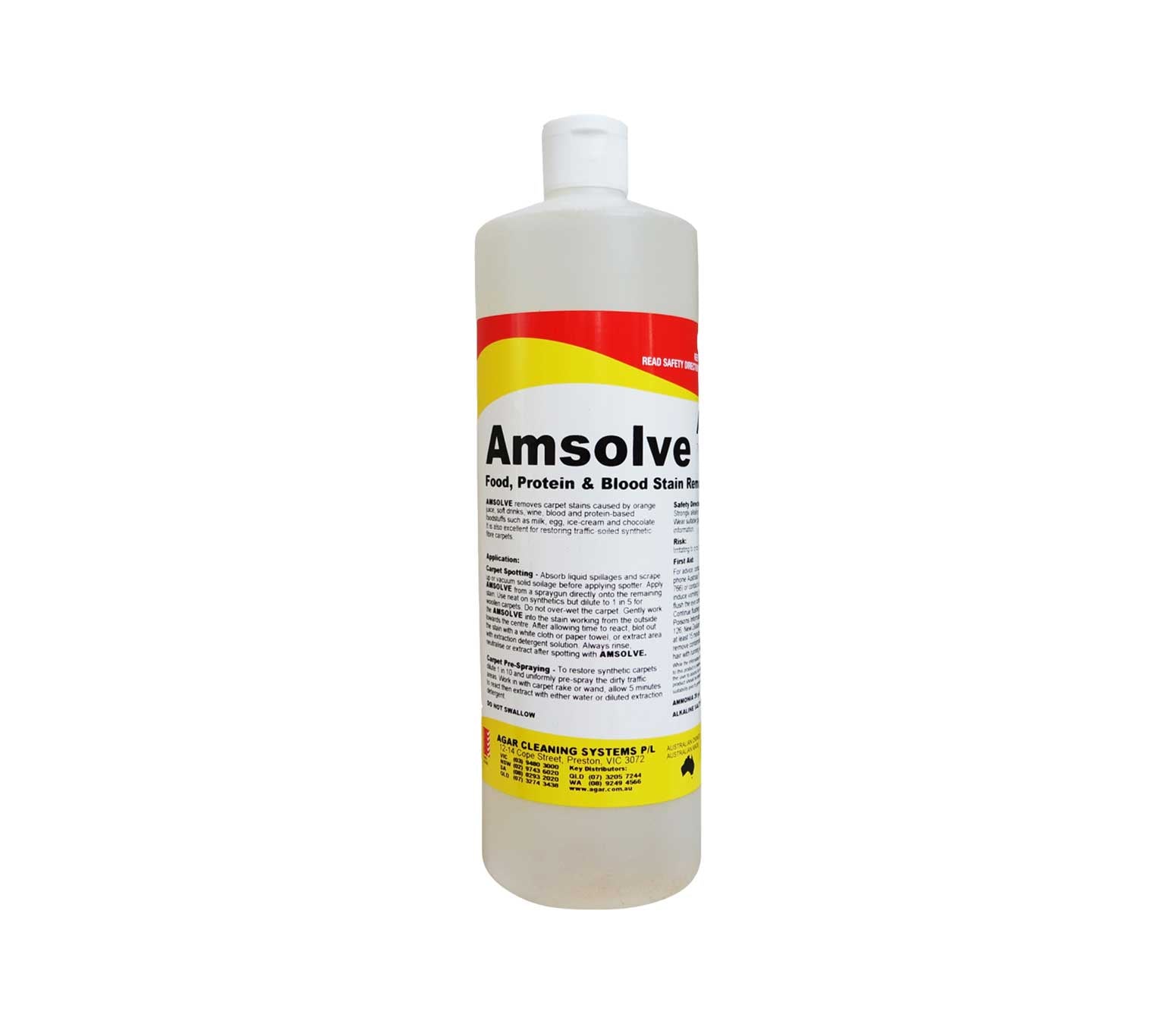 Amsolve - Food, Protein & Blood Stain Remover.