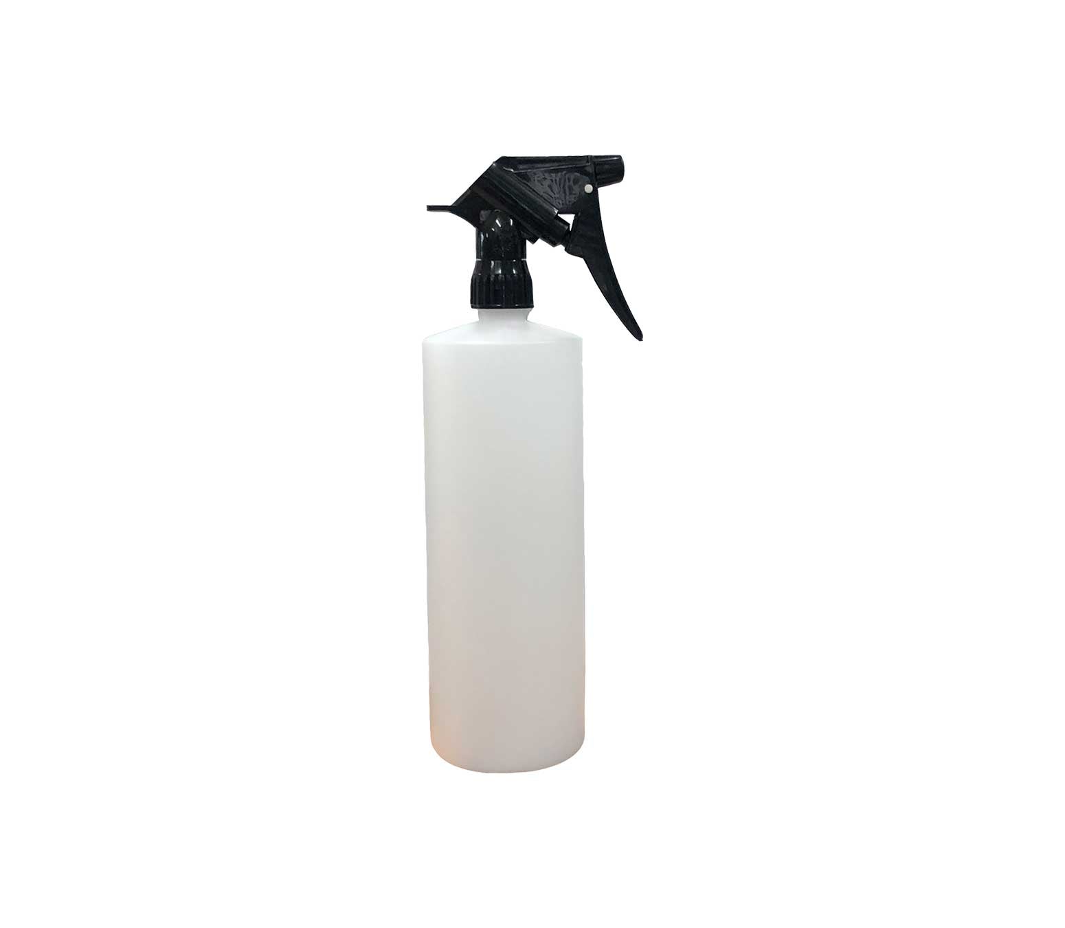 Spray Bottle 500ml, Bottle With Black Trigger