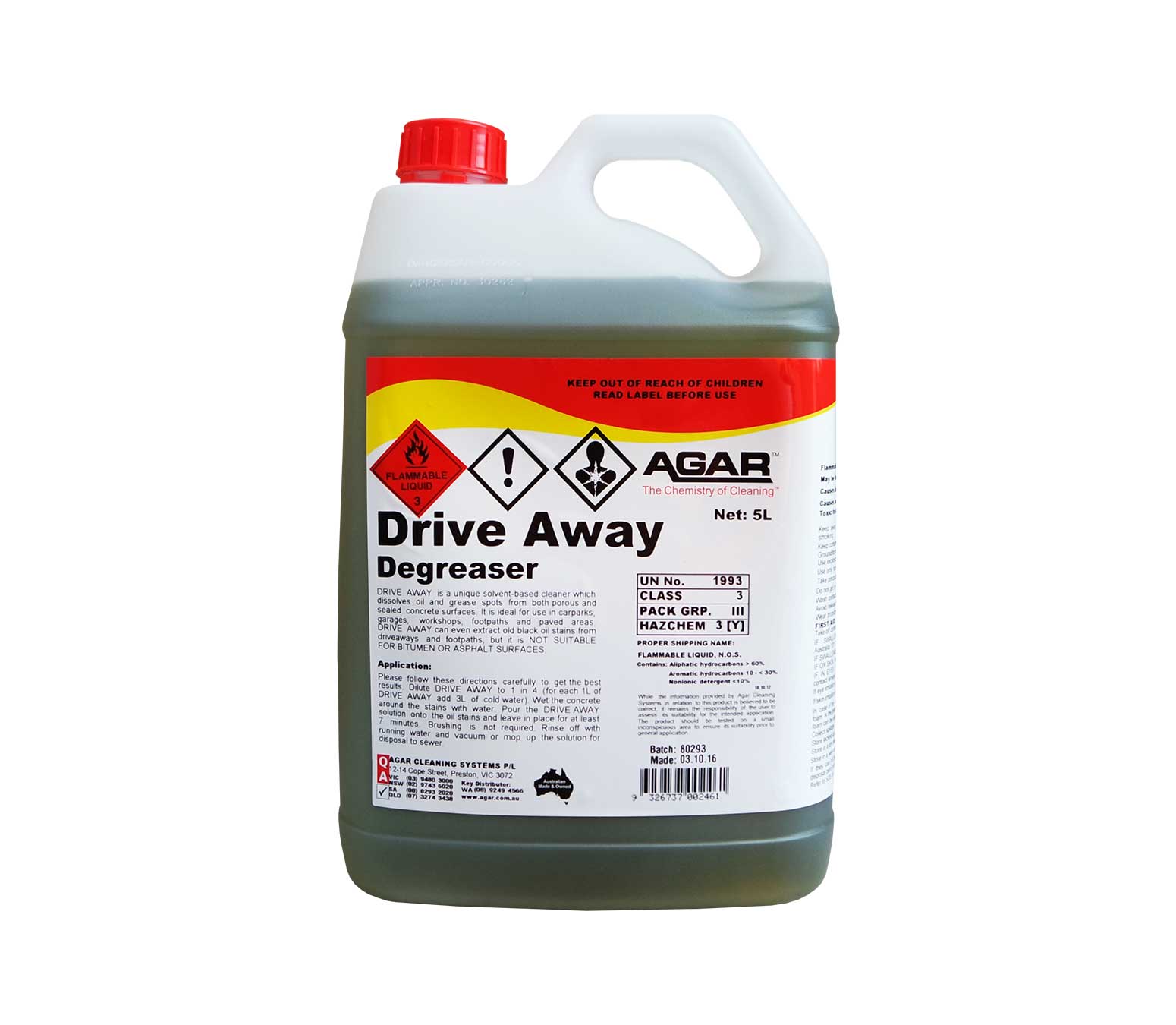 heavy duty floor degreaser