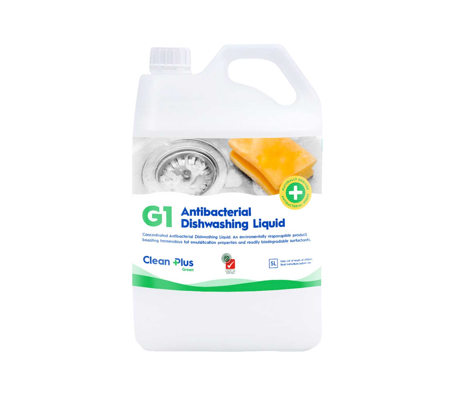 G1 Antibacterial dishwashing liquid.