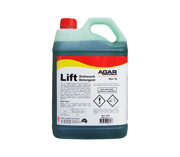 LIFT is a High-Foaming Dishwashing Liquid.