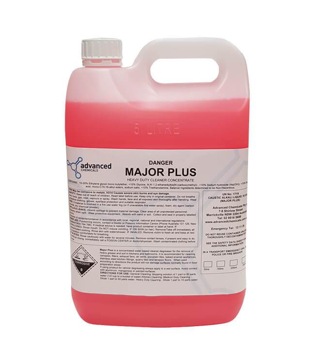 Major Plus - Heavy Duty Cleaner Concentrate.