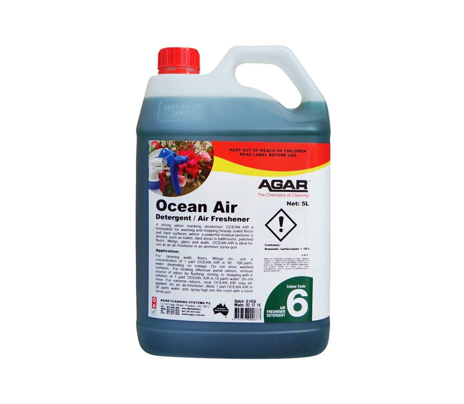 Ocean Air - Detergent & Air Freshener.