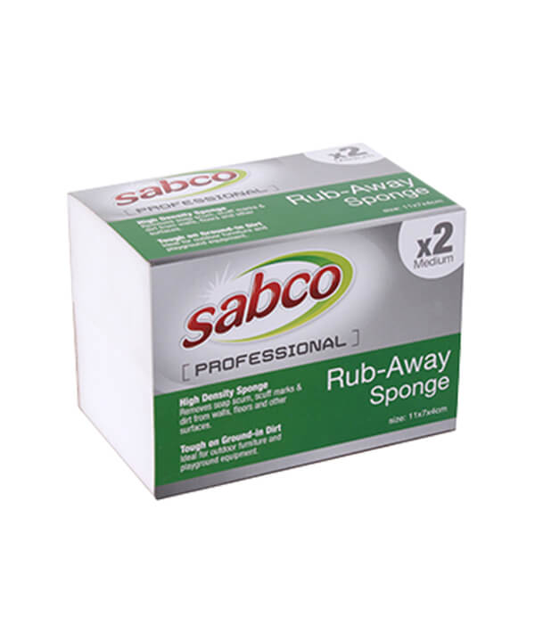 Sabco Professional Rub Away Sponges X2.