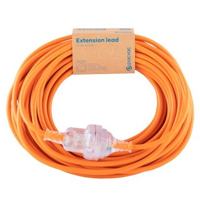 Extension lead 20m.